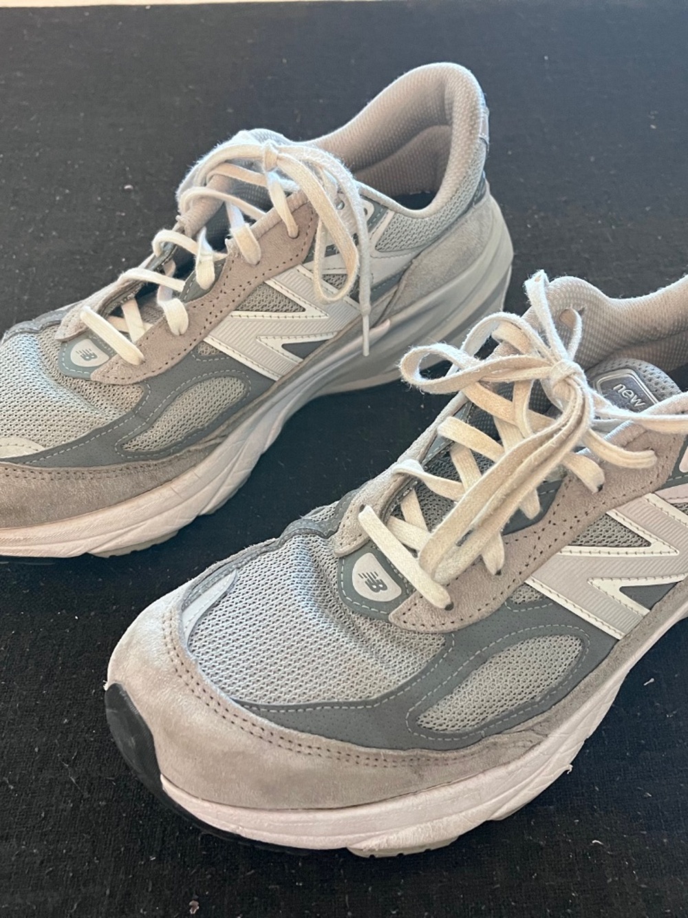 New Balance 990 V6 Made In Usa Gray Men’s 12.5 Narrow Running Shoes View 2